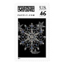 Winter Solstice Snowflake Stamp