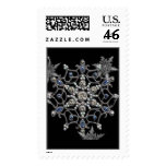 Winter Solstice Snowflake Stamp