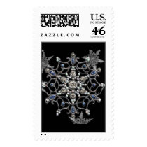 Winter Solstice Snowflake Stamp