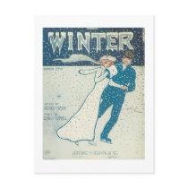 Winter Songbook Cover postcards