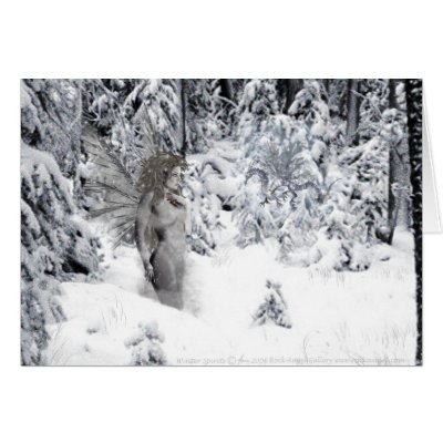 Winter Spirits Card by Rockangel1