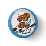 Winter Sports Hockey Flair Button buttons