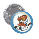 Winter Sports Hockey Flair Button buttons