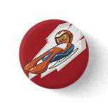Winter Sports Luge Flair Button buttons