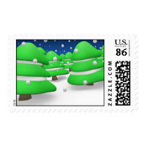 Winter stamps