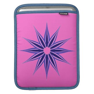 Winter Star iPad Sleeve rickshawsleeve