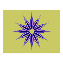 Winter Star postcards