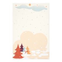 Winter Stationery stationery