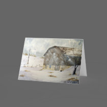 Winter Storm Greeting Card
