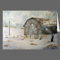 Winter Storm Greeting Card cards