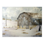 Winter Storm Warning Postcard