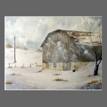 Winter Storm Warning Postcard postcards