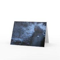 Winter Stream (card) by ginnysanchez Winter Stream (card)