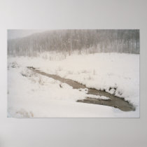 Winter Stream Posters