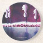 Winter Strings Drink Coaster