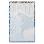 "Winter Stroll" Stationery Paper