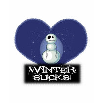 winter sucks emo snowman t-shirts by doonidesigns winter sucks emo snowman t-shirts
