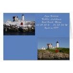 Winter & Summer Nubbles Lighthouse Card