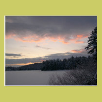 Winter Sunrise 2 postcards