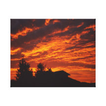 WINTER SUNRISE CANVAS PRINTS