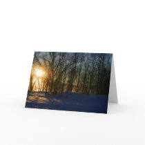 Winter Sunrise card