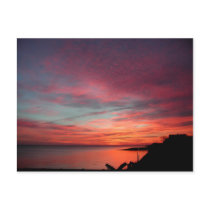 Winter Sunrise in East Hampton postcards by jereeb Winter Sunrise in East Hampton postcards