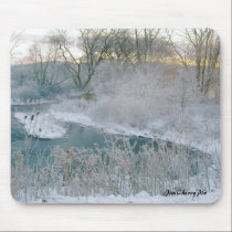Winter Sunrise mousepads by JimCherryPix Winter Sunrise mousepads