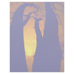 Winter sunset along the Ottawa River, Ontario, Can Customized Letterhead