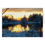 Winter Sunset Cards