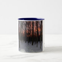 Winter Sunset Coffee Mug