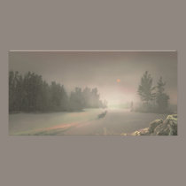 Winter Sunset photo cards