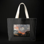 Winter Sunset Grocery Bag