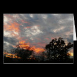 Winter Sunset I Card