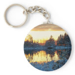 Winter Sunset Keychains