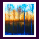 Winter Sunset on Lake Siljan