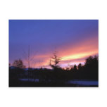 Winter Sunset over Strathspey Postcards