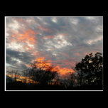 Winter Sunset Postcard