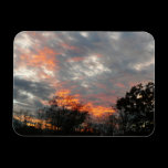Winter Sunset Premium Magnet
