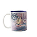 WINTER TIPI FIRE & APPALOOSA by SHARON SHARPE mugs