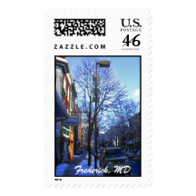 Winter Toppings at the Snow White Grill Postage