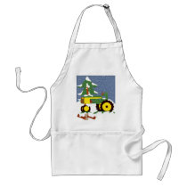Winter Tractor Apron