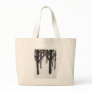 Winter Tree Branches Painting