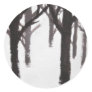 Winter Tree Branches Painting