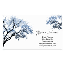 Winter Tree Business Cards