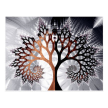 Winter Tree Post Card