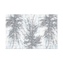Winter Trees 1 Stretched Canvas Print