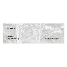 Winter Trees Business Card