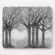 Winter Trees Mousepad mousepads