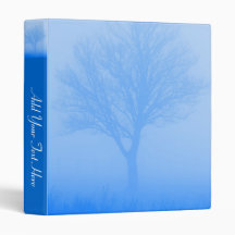 Winter Vinyl Binder