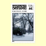 Winter Walk Postage stamps